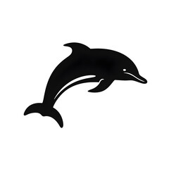 Fototapeta premium dolphin silhouette