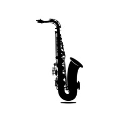 saxophone silhouette