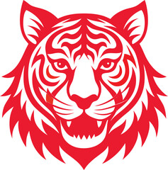 tiger head mascot