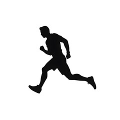 run silhouette
