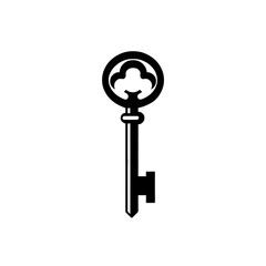 key silhouette