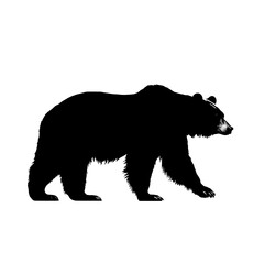 black bear silhouette