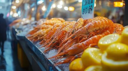 The temptation of frozen seafood