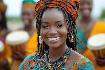 Celebrating and honoring African culture and traditions