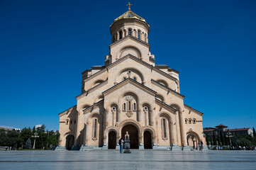 Fototapeta premium Holy Trinity Cathedral in Tbilisi, Georgia