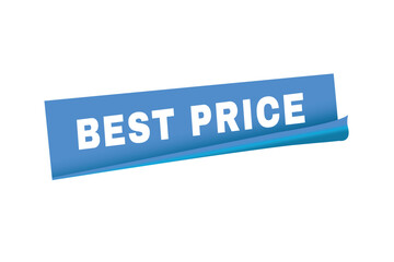 Best price banner vector modern sticker, label design. Advertising elements.