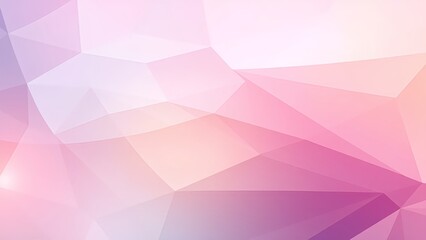 Fototapeta premium An abstract composition of layered geometric gradients blending harmoniously, enhanced by translucent overlays that shimmer like glass