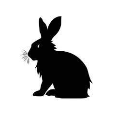 Obraz premium bunny silhouette
