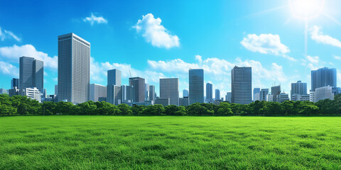 Obraz premium Past Meets Future: Nature and Technology in Anime Style