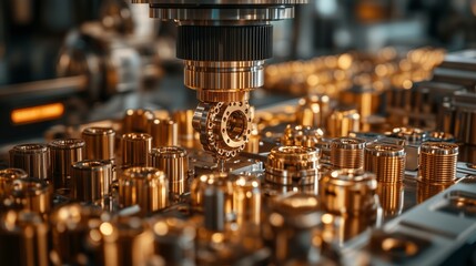Precision manufactured golden parts