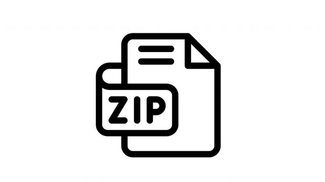 zip animated icon