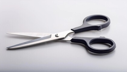 scissors on white background