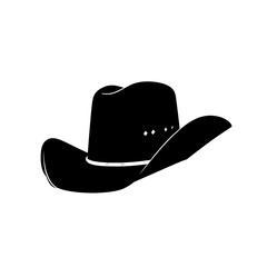a cowboy hat silhouette