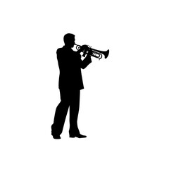 trumpet silhouette