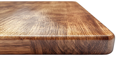 Fototapeta premium the corner of a wooden table with a dark background PNG image, PNG file, Generative art.