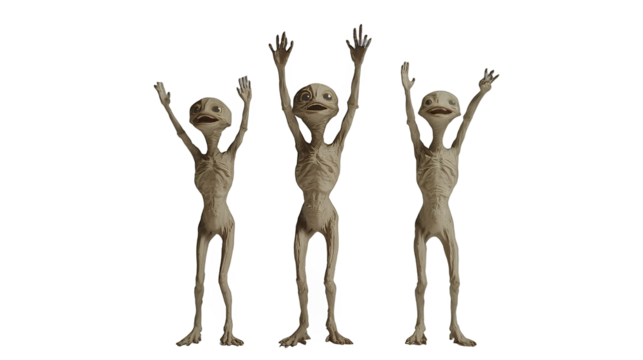 3d art of a puppet with arms in the air PNG image, PNG file, Generative art.