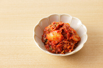 韓国の白菜キムチ　Korean kimchi