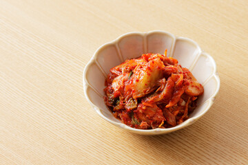 韓国の白菜キムチ　Korean kimchi