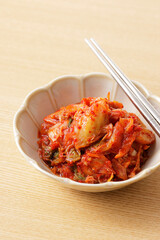 韓国の白菜キムチ　Korean kimchi