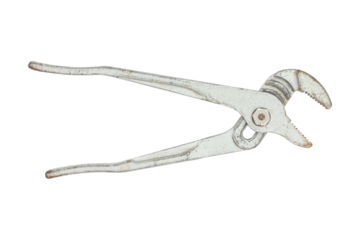 adjustable gas wrench, pipe wrench, pipe wrench isolated from background	

