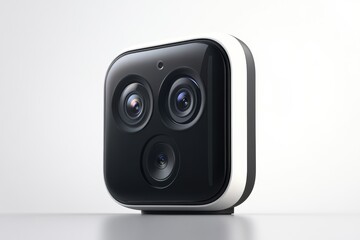 Fototapeta premium High-resolution video camera with motion detection technology for security monitoring