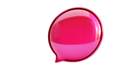 a red balloon with a light inside on a transparent background, PNG image, PNG file, Generative art.