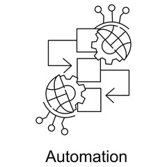 Automation Icon. Vector Design