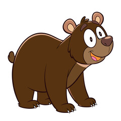 Bear cartoon design