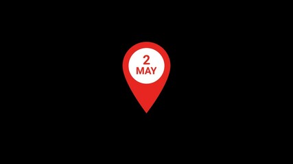 2 May Location pin Animation