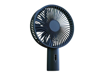Handheld Portable Fan with Soft Blades Realistic Image Isolated on Transparent Background © Jawad