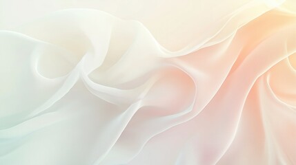 Obraz premium Soft pastel colored textile background, delicate fabric texture, subtle light and shadow, smooth surface, elegant backdrop