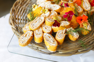 Salmon rolls