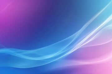 Fototapeta premium Abstract gradient background featuring smooth flowing lines in shades of blue and pink, ideal for digital design and artistic projects
