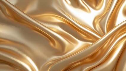 Fototapeta premium Luxurious golden texture radiating elegance and sophistication.