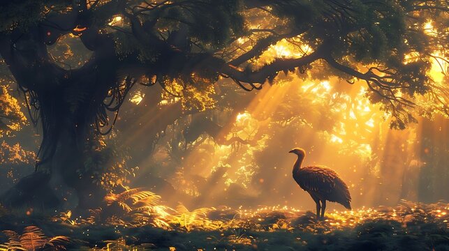 Haast's Eagle (Hieraaetus moorei) was the largest eagle ever, native to New Zealand. With a wingspan up to 3 meters and weighing 15 kg, it preyed on giant moa. It went extinct around 1400 AD.







