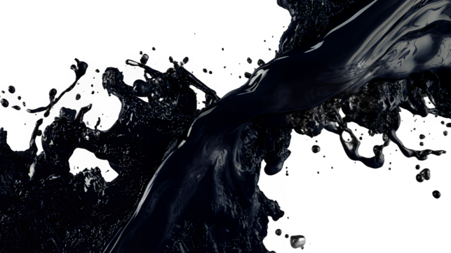 black and blue abstract background with water splashes PNG image, PNG file, Generative art.