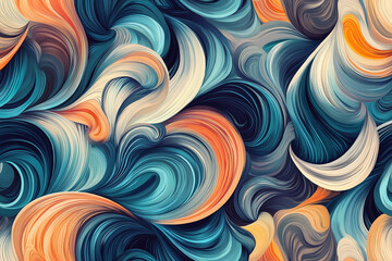 Obraz premium Seamless repeating vector