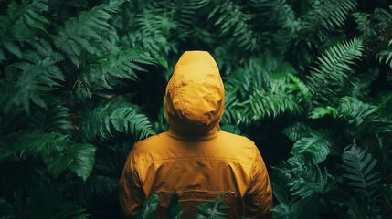 Lonely travelers in the rainforest