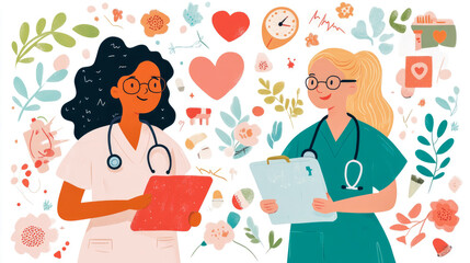 Healthcare Heroes: Appreciation for Medical Professionals Card