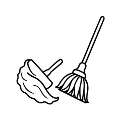 Soft Mop Brush – Essential Tool for Smooth and Blended Strokes