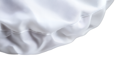 a piece of white cloth waving in the wind PNG image, PNG file, Generative art.