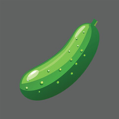 illustration of cucumber