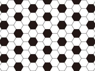 サッカーボールの模様の背景素材