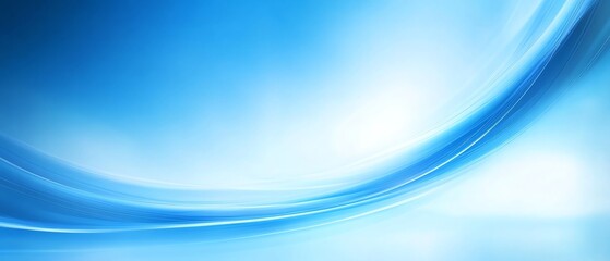 Obraz premium Abstract Blue Wave Design Smooth Light Background sky sea art soft 