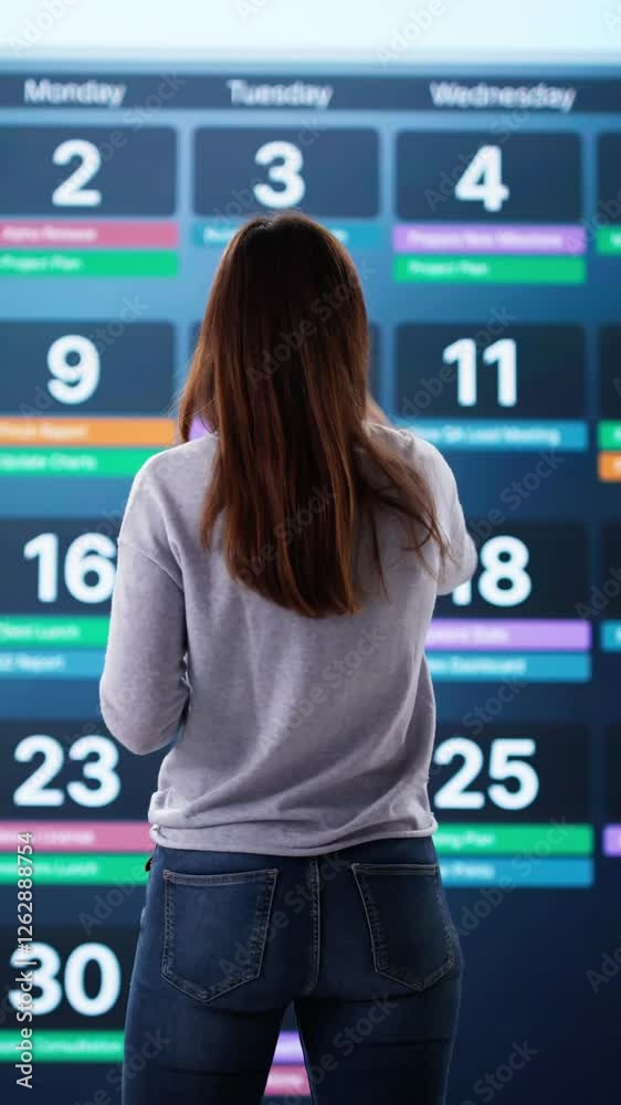 Poster organizational scheduling and deadline management