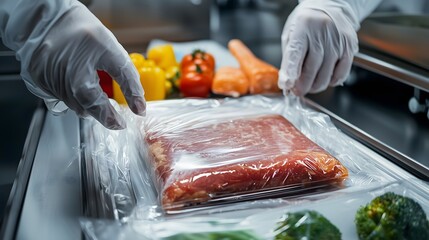 Food safety packaging in action
