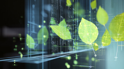 A company’s annual report on corporate governance displayed as an interactive digital presentation, showcasing sustainability and accountability