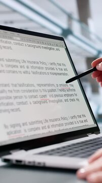 Script Proofread And Sentence Grammar Spell Check