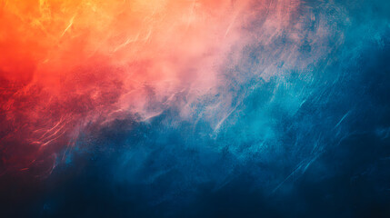Fiery abstract design with intense shades of orange and red.