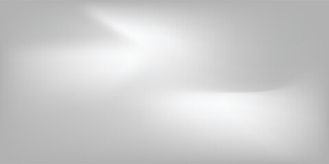 Silver foil background with metal mirror texture. Chrome gradient surface with light gloss simple  gradient background